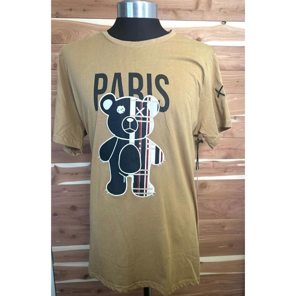 NEW Cr•24 Chrome‎ Edge Bordo Cromato Size XL T-Shirt Paris CHROME EDGE 24